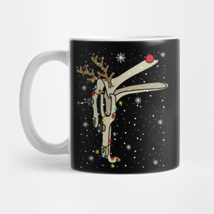 Christmas Reindeer Speculum Nurse L&D Nursing Mug